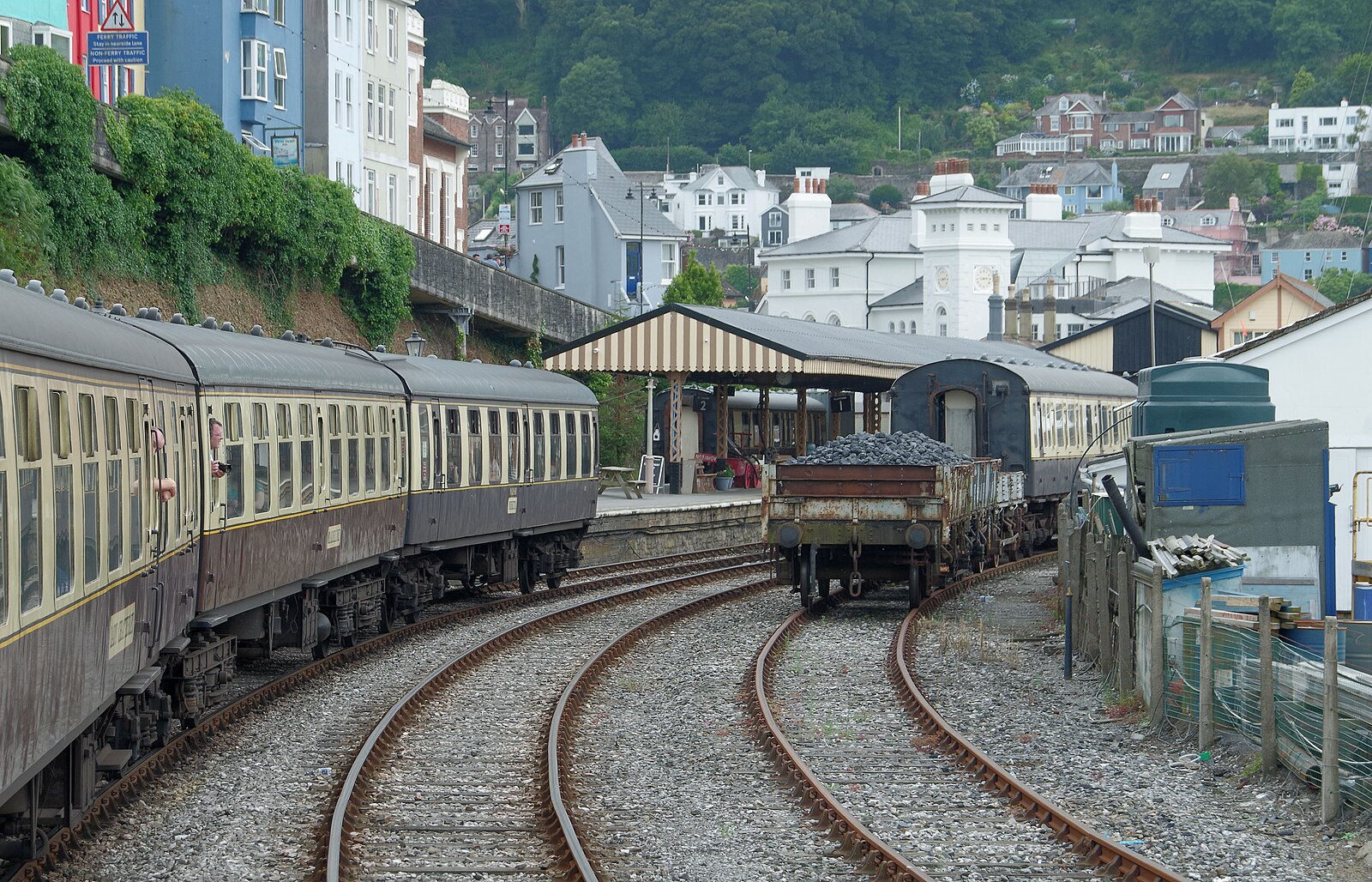 An image of the Dartmouth Steam Railway